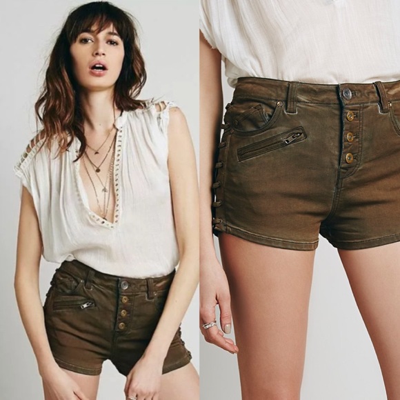 Free People Pants - Free People Old West Shorts